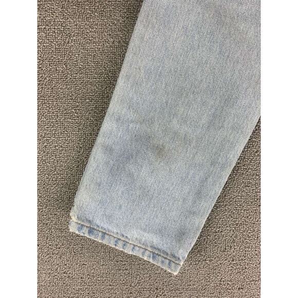 Vintage Calvin Klein Jeans Women 10 Blue Denim Super Slim Enzyme Wash USA Made - Picture 12 of 13
